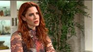 Sally (Courtney Hope) is afraid that Billy is going to self-destruct on The Young and the Restless | Image: CBS